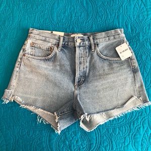 AGOLDE Parker Shorts - color Riptide, size 26